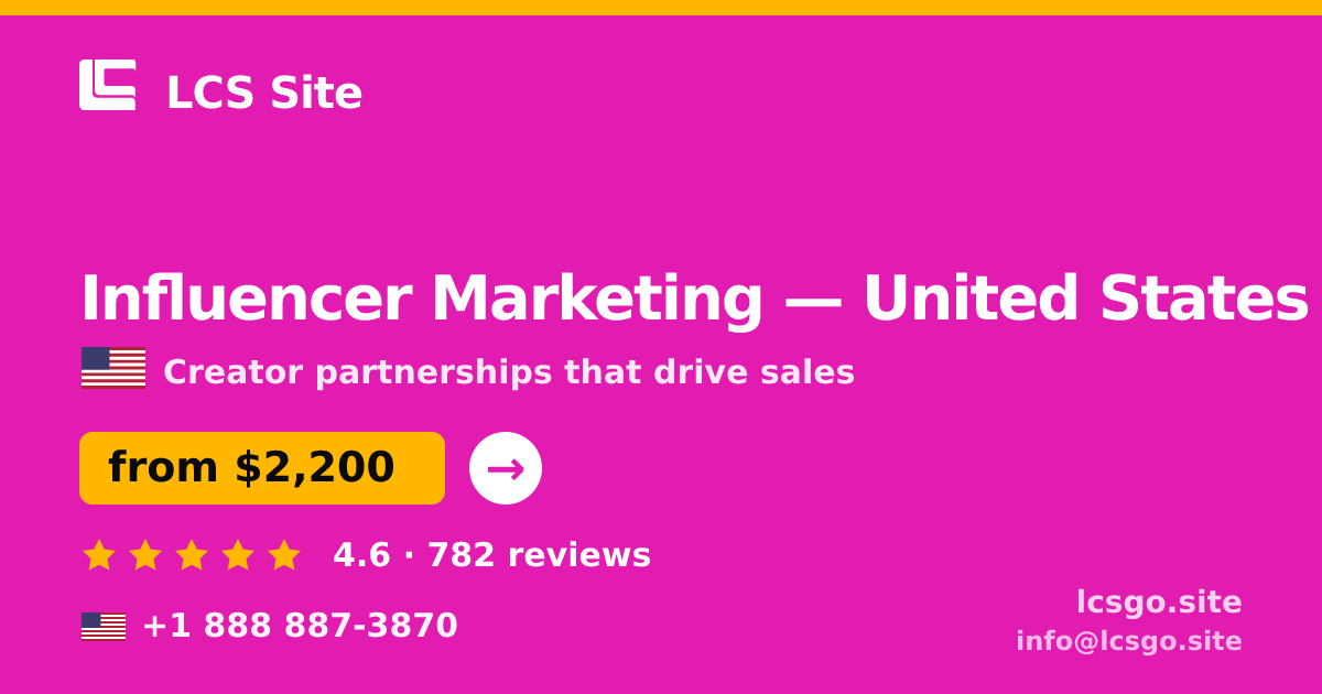 Influencer Marketing in Austin — from $1,900/mo, rated 4.9/5 by 2861 clients. LCS Site.