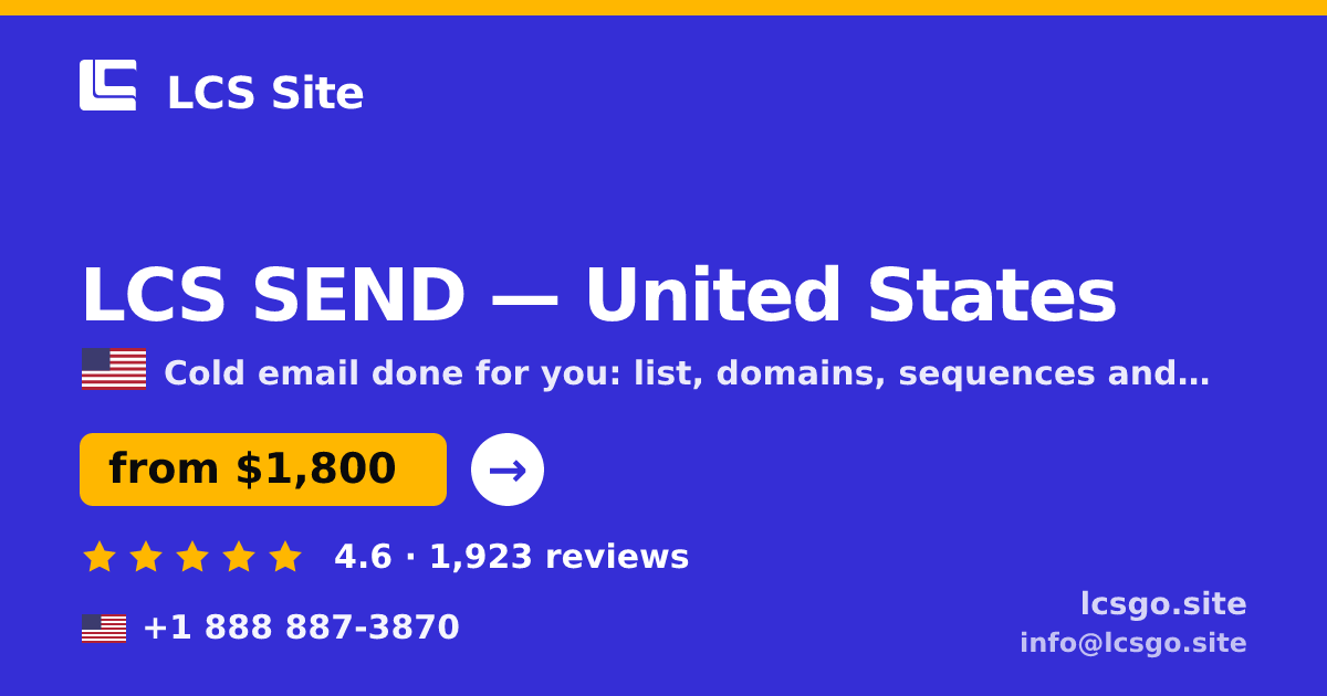 LCS SEND in United States — from $1,800/mo, rated 4.6/5 by 1923 clients. LCS Site.